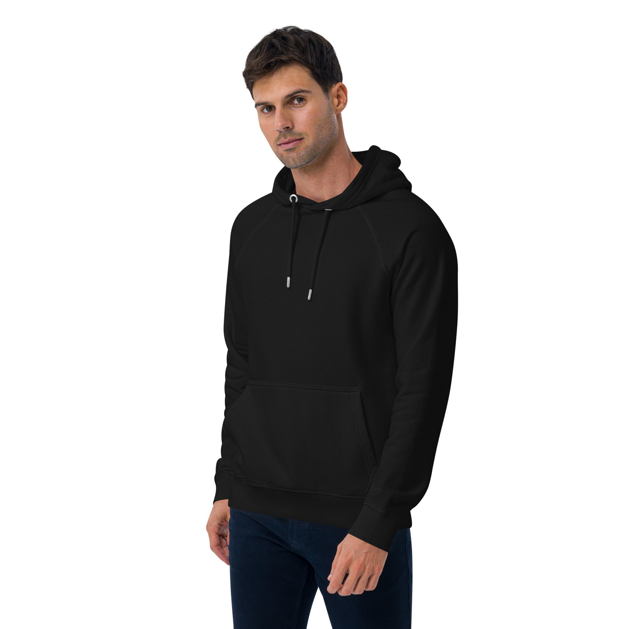 Unisex eco raglan hoodie - Image 7